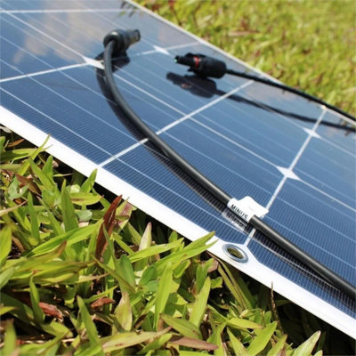 300W Flexible Monocrystalline Solar PanelWaterproof3mm Thin For Rv & Marine from B&Q
