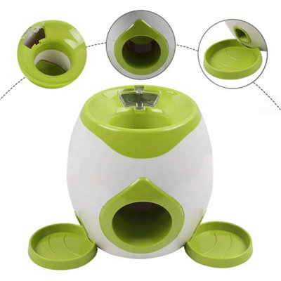 New Dog Automatic Ball Feeder Convenient Pet Reward Machine from B&Q