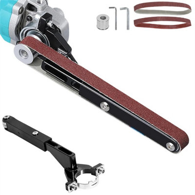 Diy Angle Grinder Electric Belt Sander Attachment Polishing Woodworking Tools from B&Q