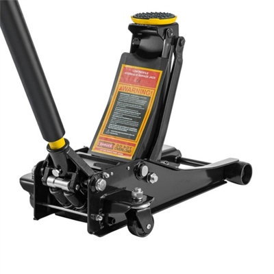 Durable Steel Trolley Jack 3 Ton Compact Hydraulic For Van Car Caravan from B&Q