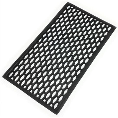 Rubber Drainage Entrance Mat Heavy Duty Indoor Outdoor from B&Q