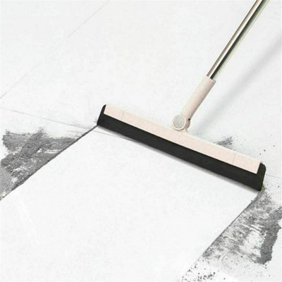 Floor Squeegee With Handle 120Cm Foam Large Mop from B&Q