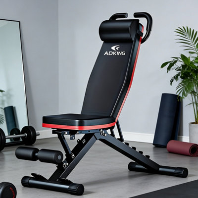 Adjustable Foldable Weight Bench For Home Gym & Full Body Workout from B&Q