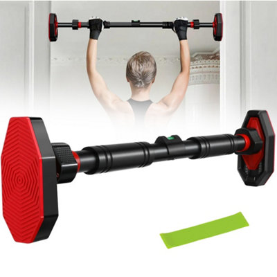  - Adjustable Doorway Pull Up Bar For Home Fitness & Strength TrainingNo Drilling Needed