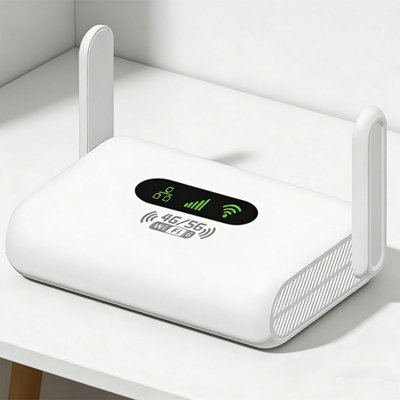 Unlocked 300Mbps 4G Lte Router Mobile Wifi Hotspot With Sim Card Slot from B&Q