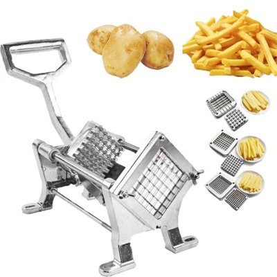 Commercial Potato Vegetable Fruit Cutter French Fry Maker Dicer Slicer Chopper from B&Q