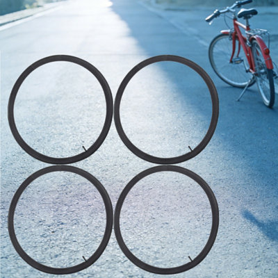  - 4-Pack 26-Inch Bicycle Inner Tubes With Schrader Valve For 1.95-2.125" Tyres