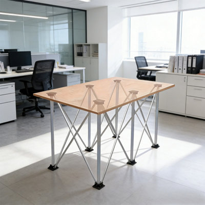 Portable Folding Aluminium Work Trestle & Workbench Stand from B&Q