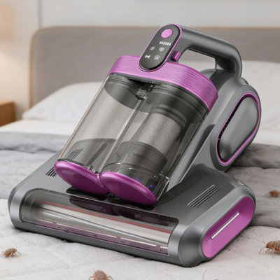 Powerful Cordless Handheld Uv-C Mattress Vacuum8000Pa Suction For Mite & Allergen Removal from B&Q
