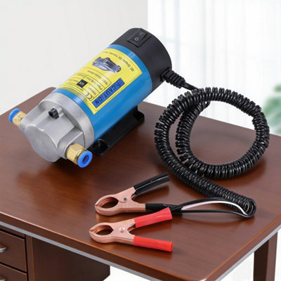 12V  Portable Diesel Oil Fuel Transfer & Extraction Pump For AutomotiveCar & Diy Fluid Changes from B&Q