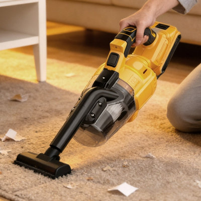 Powerful Cordless Handheld Vacuum Cleaner For Dewalt 20V Max Batteries10Kpa Suction from B&Q