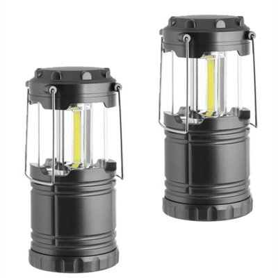 Led Collapsible Camping Lantern Fishing Work Ultra Bright Lamps from B&Q