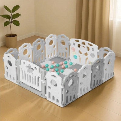 1.18-Playpen Large Plastic Play Pen from B&Q