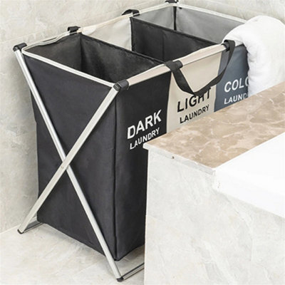 Laundry Basket Hamper Clothes Bin from B&Q