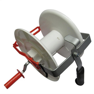 Electric Fencing Geared Reel Spool Winder Poly Rope from B&Q