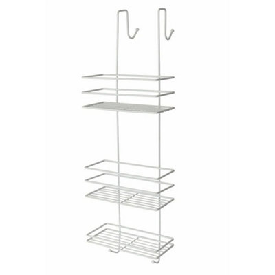 3 Tier Shower Cubicle Caddy Bathroom Storage Rack Shelf Organiser Basket Tidy from B&Q