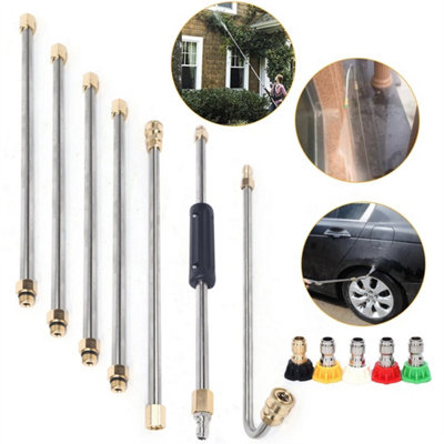 Gutter Cleaning Tool Extension Wand Lance High Pressure Washer Roof Cleaner from B&Q