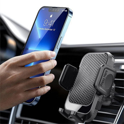 Car Phone Holder Universal Mount Mobile Iphone Windscreen Dashboard Or Air Vent from B&Q