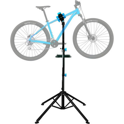 Folding Bicycle Maintenance Repair Stand Pedal Bike Cycle Mechanics Adjustable from B&Q