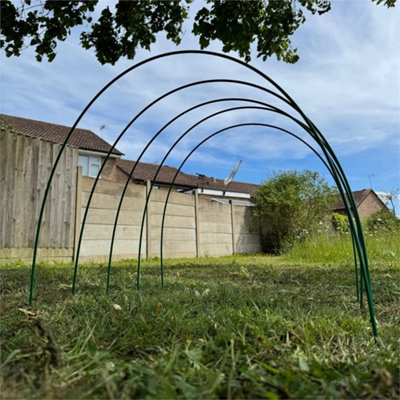 60Cm Garden Grow Tunnel Hoops For Plant Protection Netting & Fleece (Pack Of 5) from B&Q