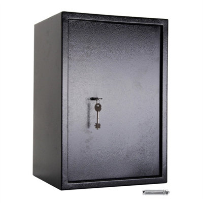 Large Strong Steel Safe Key High Security Home Office Money Cash Safety Box from B&Q
