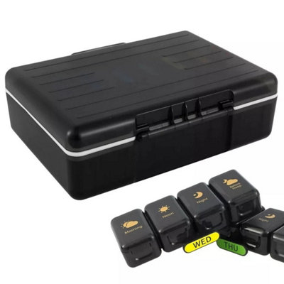  - Weekly Pill Box Daily Organiser Medicine Tablet Storage Dispenser 7 Day Week
