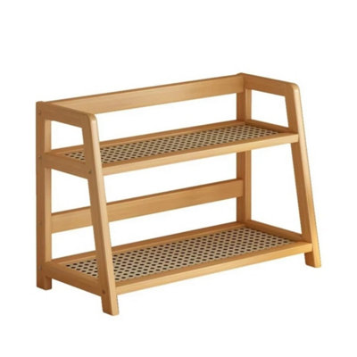 - Kitchen Counter Shelf Coffee Station Organizer 2 Tier Condiment Storage Rack