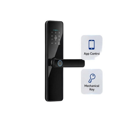 B&Q Smart Fingerprint Door Lock Wifi Keyless Entry