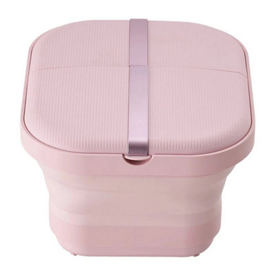 B&Q Electric Heated Foot Spa Bath Massager Soaking Basin Tub For Home Relaxation