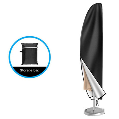  - 280Cm Cantilever Umbrella Parasol Cover Waterproof Outdoor Garden Shield Anti-Uv