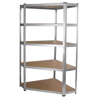  - Corner Racking Garage Galvanised Shelving / 900mm X 300mm X