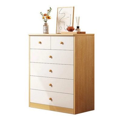  - 6-Drawer Chest Of DrawersBedroom Storage Dresser Organizer Cabinet