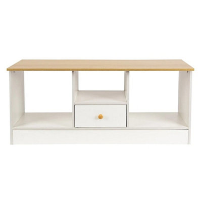  - Tv Media Console Cabinet With Drawer,home Entertainment Stand Table