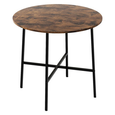  - 80Cm Round Dining Table Metal Base