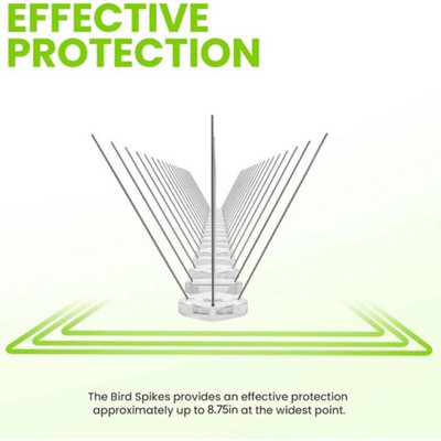  - Spikes Pigeon Spikes 5M Bird Deterrent Stainlesssteel Seagull Repellent