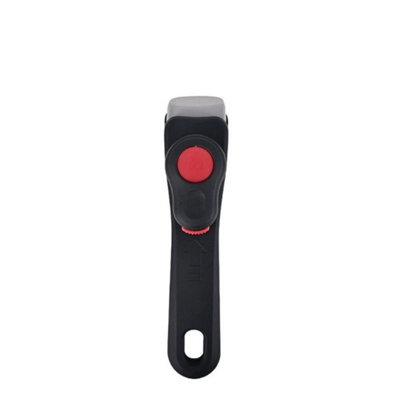  - 1Pc Removable Pan Handle Detachable Pan Gripper Anti-Scalding Frying Pan Handle Black