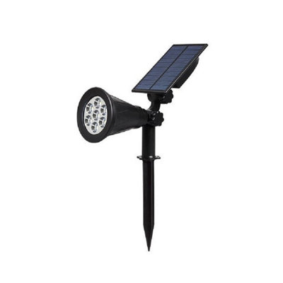 - Solar Spot Light Led Colour Projection Stake Garden Light Outdoor Lamp 1Pc