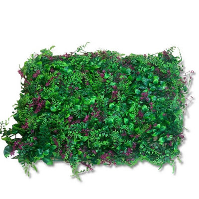  - 4/6X Plant Artificial Wall Mat Greenery Hedge Grass Fence Wedding Foliage Panel 4X