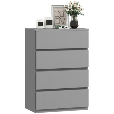  - 4-Drawer Bedroom Chest Of Drawers Storage Dresser Unit
