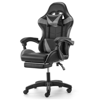  - Ergonomic Gaming Chair Executive Office Computer Recliner Swivel Massage