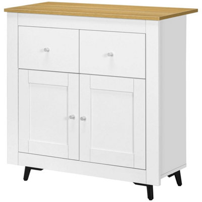  - Sideboard Storage Cabinet Freestanding Kitchen Cupboard With Drawers