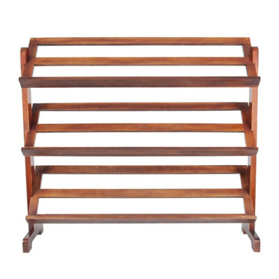  - Wooden Shoe Storage Rack Bookshelf,footwear Organiser For Hallways