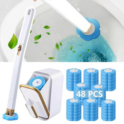  - Disposable Toilet Brush Set Toilet Bowl Cleaning System