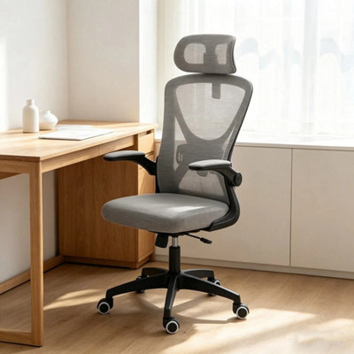  - Mesh Ergonomic Office Chair Adjustable Swivel Computer Chair