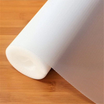  - Bulk Roll Liner 60X500Cm Nonslip Kitchen Cupboard Liners Shelf Protector Mat