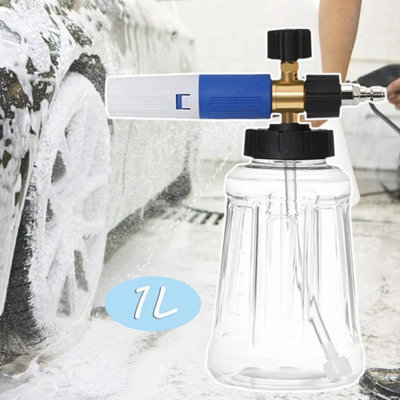  - 1L Adjustable Snow Foam Lance Soap Dispenser For Pressure Washer