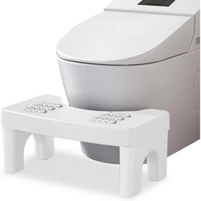 - Toilet Squatty Step Stool Bathroom Potty Squat Aid For Constipation Piles Relief