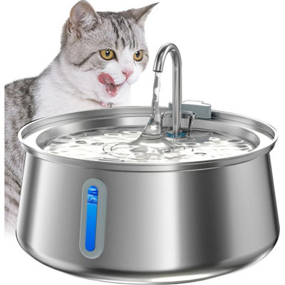  - 4L Cat Water Fountain For Pet Dog Led Drinking Water Bowl Automatic Dispenser