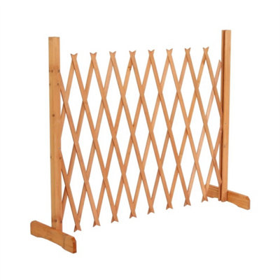  - New Expanding Freestanding Wooden Trellis Fence Garden Screen