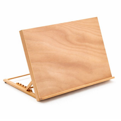 A2 Wooden Art Drawing Board Table Canvas Workstation Sketch Easel from B&Q